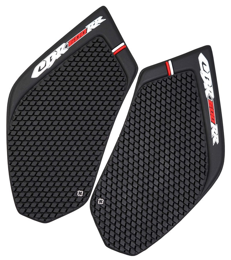 REVSOSTAR Motorcycle Tank Side Traction Pad, Anti Slip sticker,Gas Tank Pad, Traction Side, Fuel Knee Grip Decal for CBR 600RR 2003-2006 - Image 1